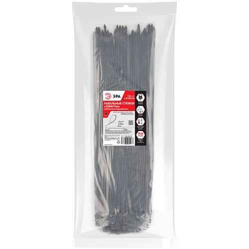 Хомут кабельный 4.8х250 черн. NO-225-184 (уп.100шт) Эра Б0065968