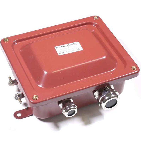 Коробка с зажимами наборными КЗНС-08 УХЛ1,5  IP65  латунный ввод ГОФРОМАТИК 