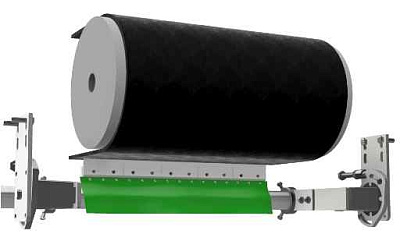 Скребок вторичной очистки TD120C  JustClean HM120 без крепления