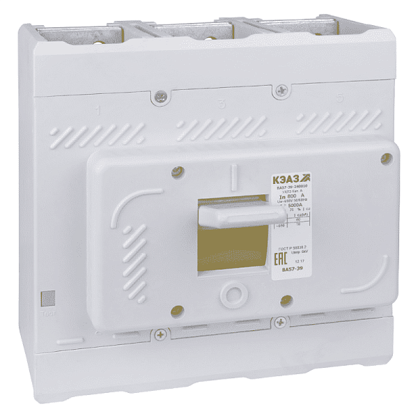 Выключатель автоматический 630А 5000Im ВА57-39-340010 УХЛ3 690В AC КЭАЗ 109886 