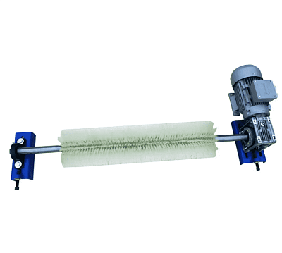 Щетка электрическая для очистки конвейерной ленты 600 мм. Ø250 