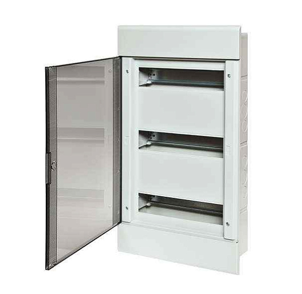 Щиток СП Тусо 36мод. с двер. 547х299х103мм Рувинил 68136 