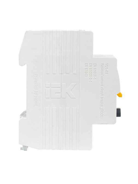 Выключатель дифференциального тока (УЗО) 2п 16А 10мА тип AC ВД1-63 KARAT IEK MDV10-2-016-010 