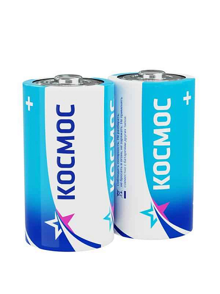 Элемент питания солевой D/R20 (уп.2шт) КОСМОС KOCR20 