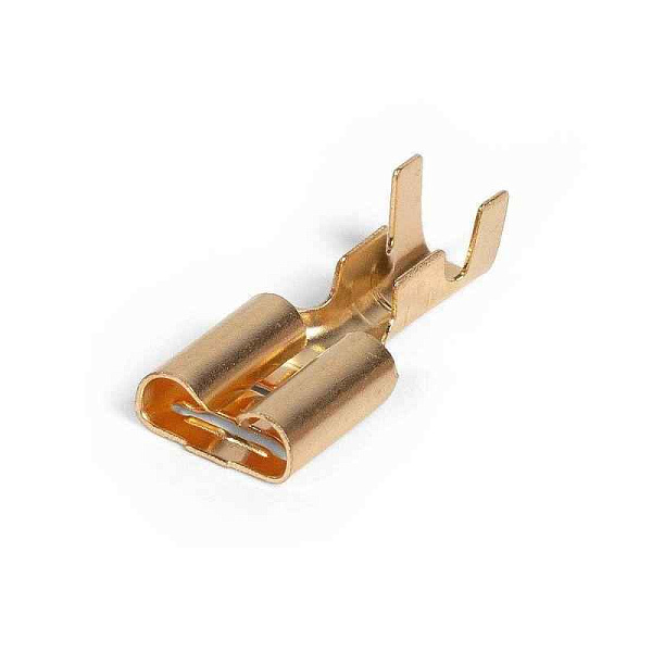 Разъем плоский неизолир. РП-М 2.5-6.3 КВТ 59139 