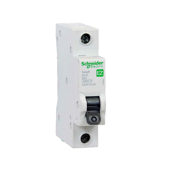 EZ9F14120 АВТ. ВЫКЛ. EASY 9 1П 20А В 4,5кА 230В 