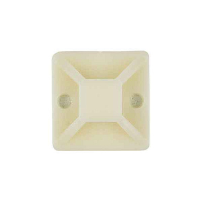 Площадка самоклеящаяся 25х25мм бел. (уп.100шт) EKF plc-25x25 