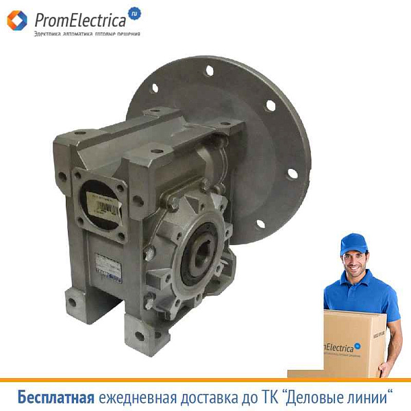 Червячный мотор-редуктор INNOVARI Q13 (i=15) вал вх./вых. 38/45 мм