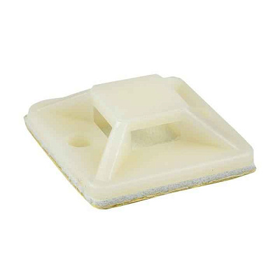 Площадка самоклеящаяся 30х30мм бел. (уп.100шт) EKF plc-30x30 