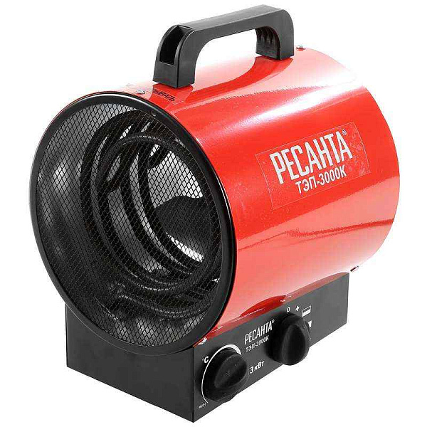 Пушка тепловая электрическая ТЭП-3000К кругл. Ресанта 67/1/8 