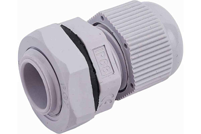 Сальник PG  7 пластик (3-6,5мм) IP68 серый ГОФРОМАТИК 