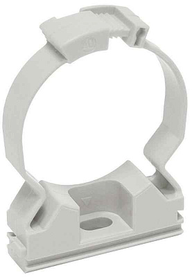 Держатель хомутный для труб CFC20 d20 ELASTA IEK CTA10MP-CFC20-K41-100 
