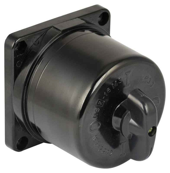 Выключатель пакетный 1-кл. 16А IP30 ПВ2-16 М3 кар. черн. EKF pv-2-16-2 