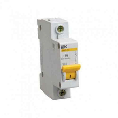 Автомат  1п 40А (С) (ВА 47- 29) ИЭК GENERICA 