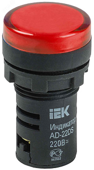 Сигнальн.арматура АD-22DS(LED) красная (матрица) 230В AC EKF