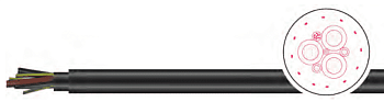 REELTEC KSM-S (N)SHTÖU-J 3x240+3G120/3 0,6/1 KV, TROMMELBARE LEITUNG