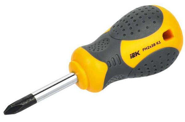 Отвертка крестовая Ph2х38мм K1 ARMA2L 3 IEK A2L3-SC10-K1-PH-20-038 