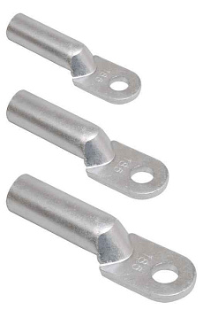 Наконечник алюминиевый DL-25мм опрес. IEK UNP10-025-07-08