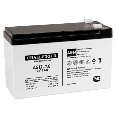 АКБ AS12-7.0 - купить в Москве - ООО Гамма-компоненты