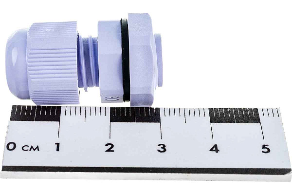 Сальник PG  7 пластик (3-6,5мм) IP68 ФИОЛЕТ ГОФРОМАТИК 