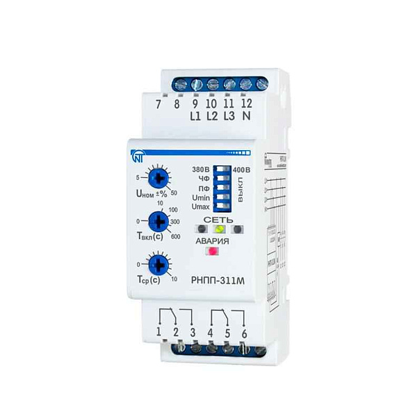 Реле напряжения РНПП-311М 3ф НовАтек-Электро 3425601311 