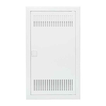 Щит комбинированный встраив. Nova 1 DIN-рейка + 2 монтаж. платы 3 габарит IP41 с метал. перфорированной дверью EKF nv-cb-pmd-1+2