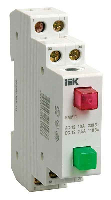 Кнопка управления модульная КМУ 11 KARAT IEK MBD10-11-K51 