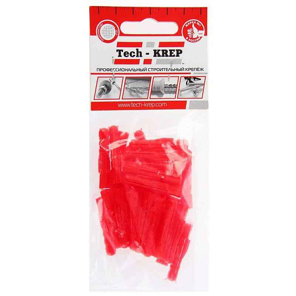 Дюбель распорный 6х35 тип Т трехсегментный (пакет) (уп.30шт) Zitar 112954 