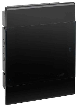Щиток СП Тусо 24мод. с двер. 415х299х103мм черн. Ruvinil 68124Ч
