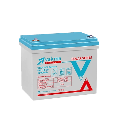Vektor Battery GEL 12-70 - купить в Москве - ООО Гамма-компоненты
