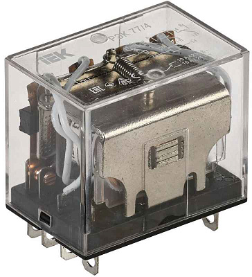Реле РЭК 77-4 10А 12В DC IEK RRP10-4-10-012D 