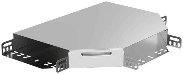 Ответвитель для лотка Т-образ. горизонт. 200х50 с кр. IEK CLP1T-050-200 