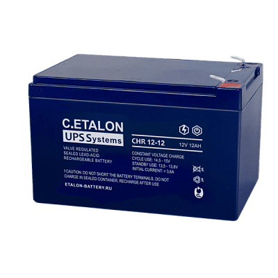 Аккумулятор C.ETALON CHR 12-12 - купить в Москве - ООО Гамма-компоненты