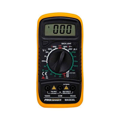 Мультиметр портативный MAS830L (DT850L) PROCONNECT 13-3021 