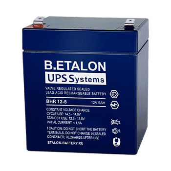 Аккумулятор B.ETALON BHR 12-5