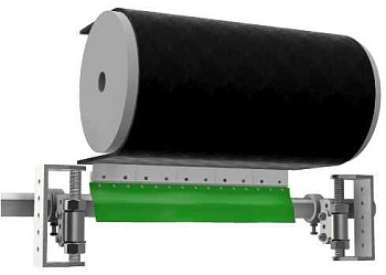 Скребок вторичной очистки TD084C  JustClean HM120 без крепления