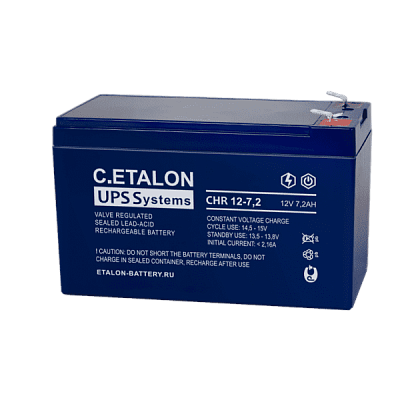 Аккумулятор C.ETALON CHR 12-7,2 - купить в Москве - ООО Гамма-компоненты