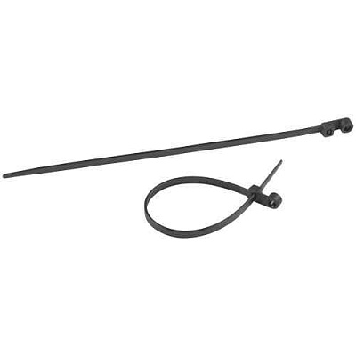 Хомут кабельный 3.6х200 под винт черн. NO-224-590 (уп.100шт) Эра Б0066049 