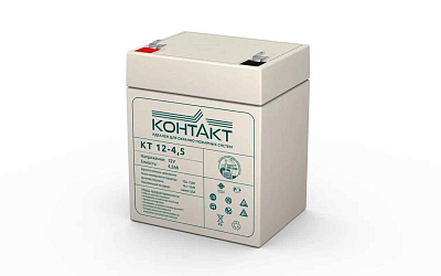 Аккумулятор Контакт КТ 12-4,5 - купить в Москве - ООО Гамма-компоненты