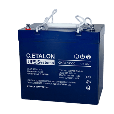Аккумулятор C.ETALON CHRL 12-55 - купить в Москве - ООО Гамма-компоненты