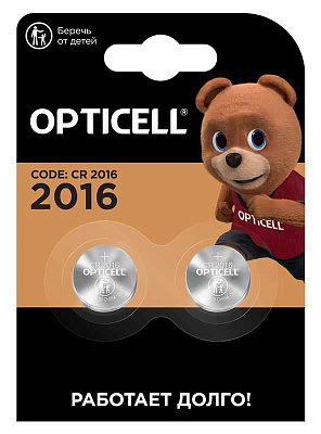 Элемент питания литиевый CR2016 (блист. 2шт) Specialty Opticell 5060003 
