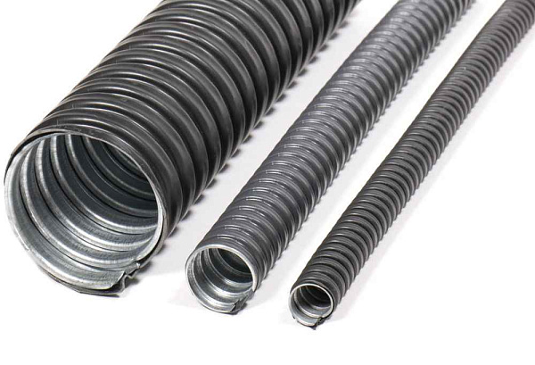 Металлорукав в ПВХ изоляции МРПИ нг   6  (100 м/уп.) ГОФРОМАТИК 