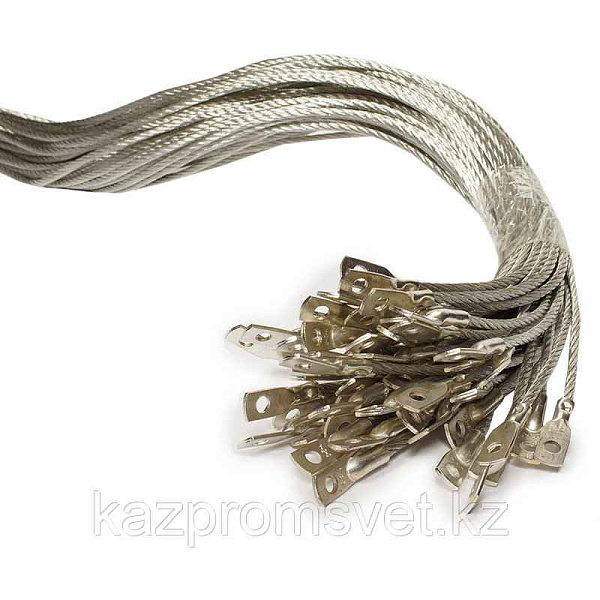 Проводник заземляющий П-1 S=6 мм (L308мм с одним након.) ГОФРОМАТИК 