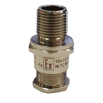 Ех-кабельный ввод ВКВ2-ЛР-М63-57 1Ex db e II Gb X ГОФРОМАТИК