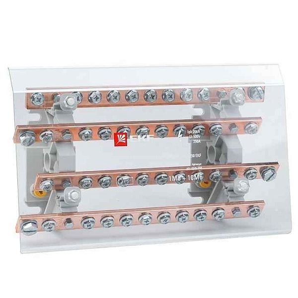 Блок распределительный шинный ШРБ-250 EKF plc-shrb-250 