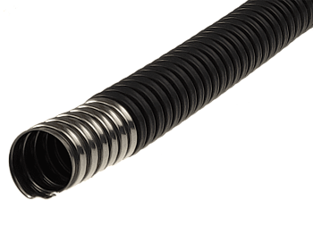 Металлорукав из нержавеющей стали в ПВХ изоляции Р3-НП нг 20 (50 м/уп.) В1,5 ГОФРОМАТИК