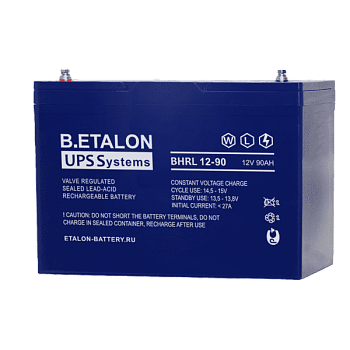 Аккумулятор B.ETALON BHRL 12-90