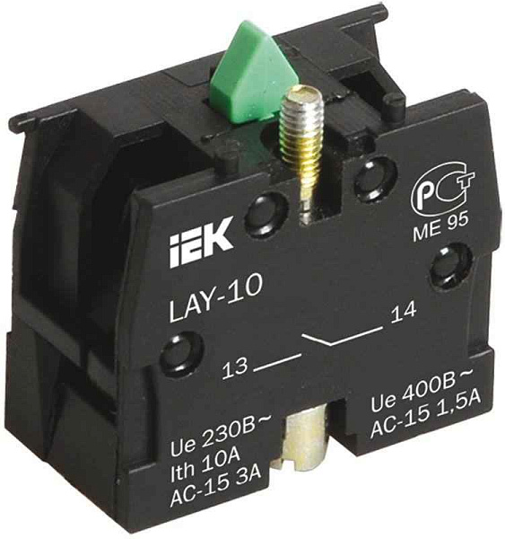 Блок контактный 1з для LAY5 KARAT IEK BDK21 