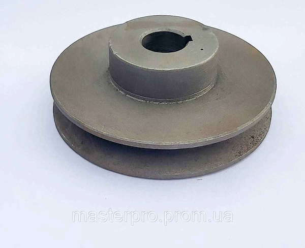 Цилиндрический мотор-редуктор 613A (i=185.29) вал вх.выступающий/вых. 19/35 мм