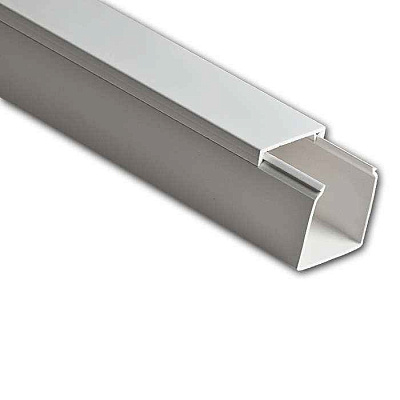 Кабель-канал 40х40 L2000 пластик бел. Ruvinil РКК-40х40 